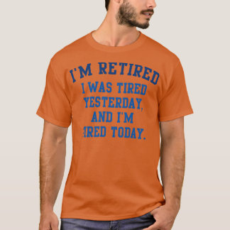 T-shirt Im Retraité 2