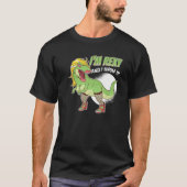 T-shirt I'm Rexy And I Know It Cute Rex Dinosaur (Devant)