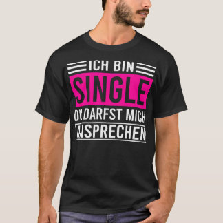 T-shirt Im Single Funny Solo Femmes Bachelor 1
