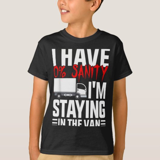 T-shirt I'm Staying In Tha Van Funny Phasmophobia Gamer Wo (Devant)