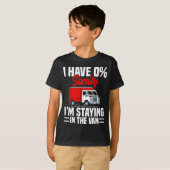 T-shirt I'm Staying In Tha Van Phasmophobia Funny Gamer Me (Devant entier)