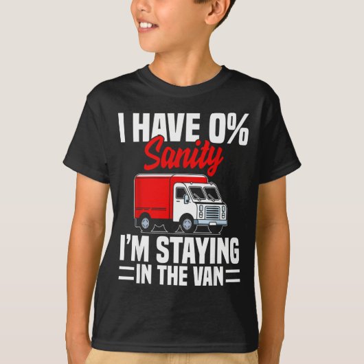 T-shirt I'm Staying In Tha Van Phasmophobia Funny Gamer Me (Devant)