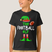 T-shirt I'm The American Football Elf Christmas Matching P (Devant)