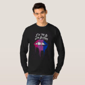 T-shirt Im the Bi with Biceps Bisexual LGBTQ Bi Pride LGBT (Devant entier)