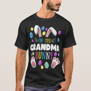 T-shirt I'm The Grandma Bunny Matching Family Easter Party