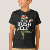 T-shirt Im The Irish Elf Christmas Eve Xmas Elf Squad Cos (Devant)