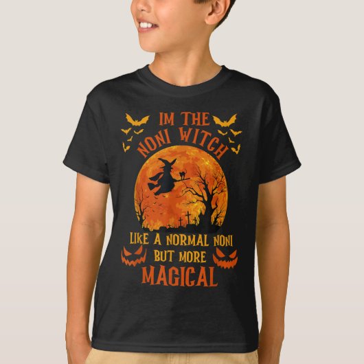T-shirt I'm The Noni Witch Like A Normal Grandma Halloween (Devant)