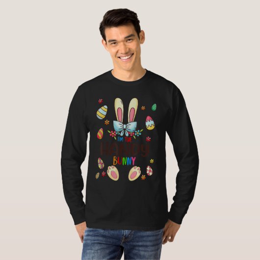 T-shirt I'm The Portable Bunny Easter Day Matching Family  (Devant entier)