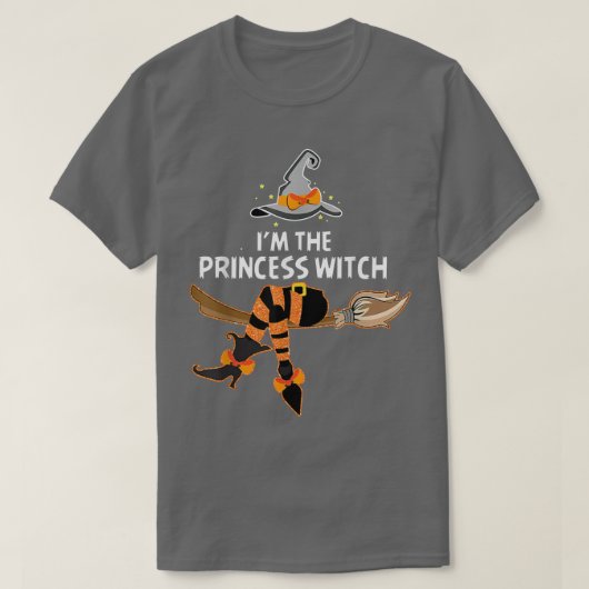 T-shirt Im The Princess Witch Halloween Matching Group Cos (Design devant)