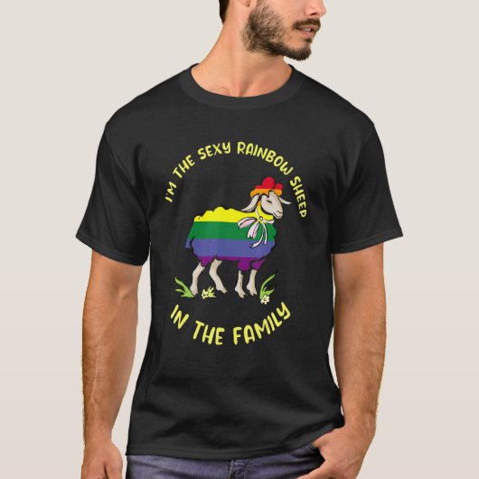 T-shirt I'm The Rainbow Sheep (Devant)