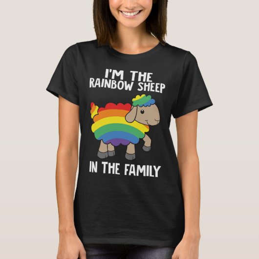 T-shirt I'm The Rainbow Sheep (Devant)
