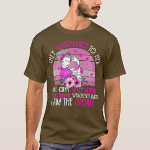 T-shirt I'm The Storm Strong Women Breast Cancer Warrior P