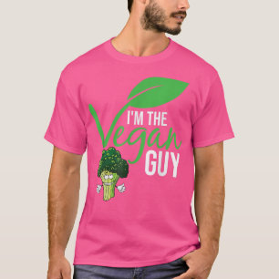 T-shirt I'm The Vegan Guy Funny Animals Organic Food Vega