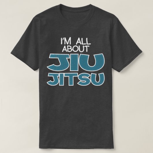 T-shirt Im Tout Sur Jiu Jitsu Triblend (Design devant)
