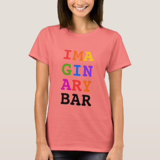 T-shirt IMA GIN ARY BARRE couleurs arc-en-ciel