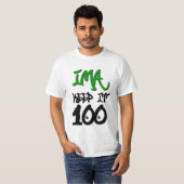 T-shirt Ima le gardent la pièce en t 100 (Devant entier)