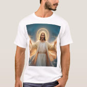 T-shirt image cinématographique de jésus (Devant)