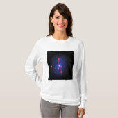 T-shirt Image composite d'un amas de galaxies (Devant entier)