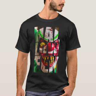 T-shirt image de clown avec texte Halloween