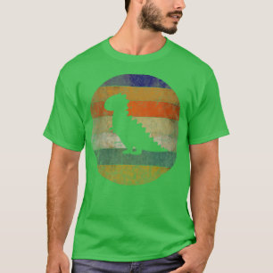 T-shirt image de dinosaure vintage
