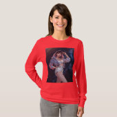 T-shirt Image de fille (Devant entier)