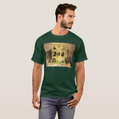 T-shirt Image de Irish Heroes pour Homme-Dark-T-Shirt-Gree (Devant entier)
