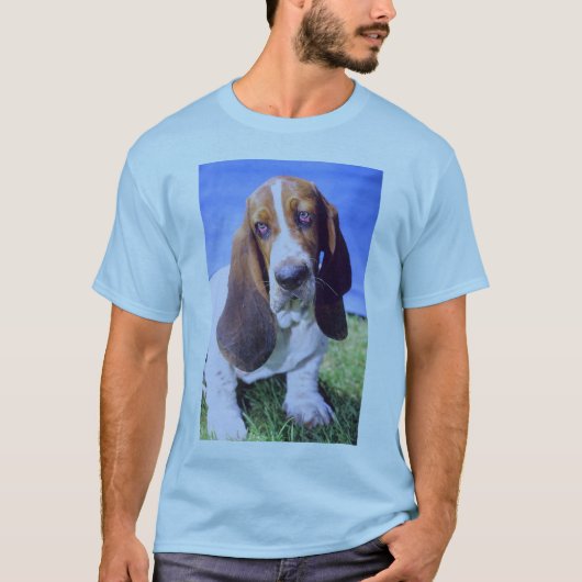 T-shirt Image de la liaison Basset (Devant)