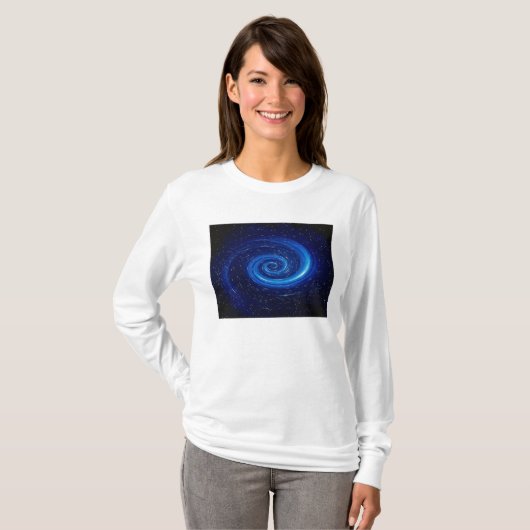 T-shirt Image de l'espace ordinateur (Devant entier)