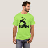 T-SHIRT IMAGE DE LIGNE DE BATTERIE (Devant entier)