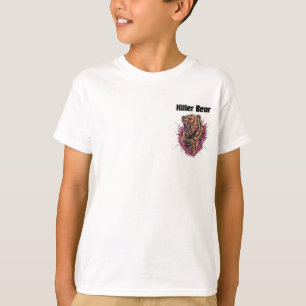 T-shirt Image de l'ours en colère