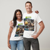 T-shirt Image de montage de Dublin VL (Unisexe)