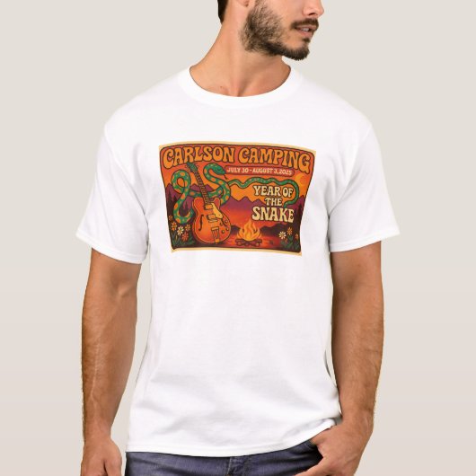T-shirt - Image de paysage (Devant)