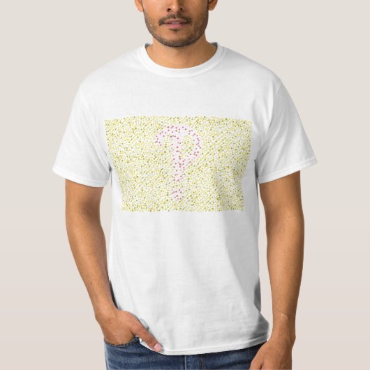 T-shirt Image de test interrobang colorblind (Devant)