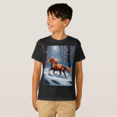 T-shirt Image du cheval (Devant entier)