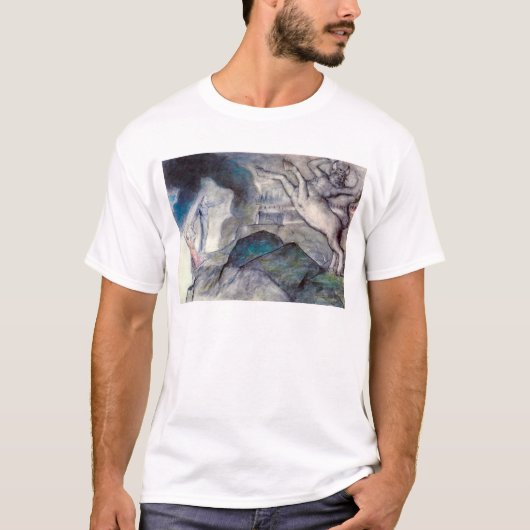 T-shirt Image du Minotaure pour illustrer l'Enfer, Chant X (Devant)