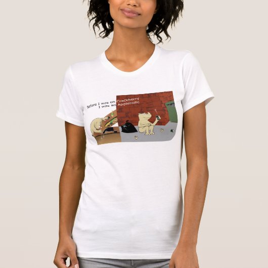 T-shirt Image étroite de couleurs claires (Devant)