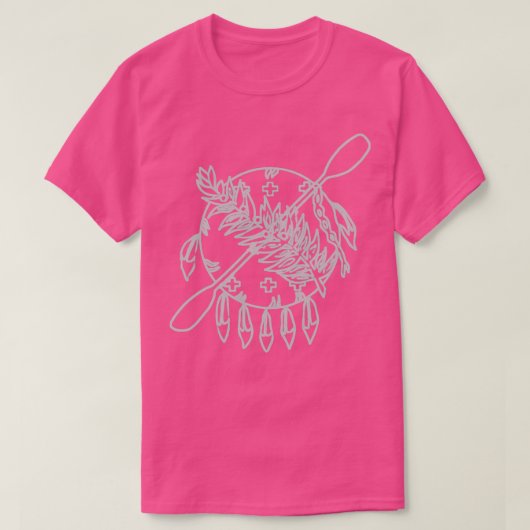 T-shirt Image lumineuse Paddle Oklahoma (Design devant)