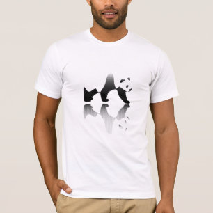 T-shirt Image mise en danger d'ours panda