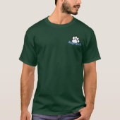 T-Shirt Image Paw 1 Pocket White Paw Work (Devant)