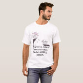 T-shirt image, progressif, électeurs de libéral démocrate (Devant entier)