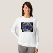 T-shirt Image satellite de la Terre (Devant entier)
