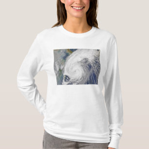 T-shirt Image satellite d'un typhon