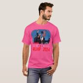 T-shirt Image Trump 2024 Premier (Devant entier)