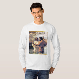 T-shirt Image une de baptême de Jésus-Christ