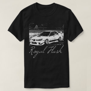 T-shirt Image vectorielle Stress Subaru Impreza WRX Sti