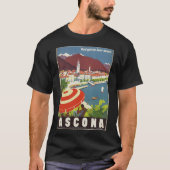 T-shirt image vintage ASCONA (Devant)
