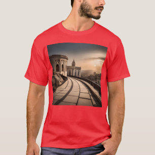 T-shirt Images de fantaisie ville Maroc Larache cadeau