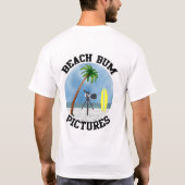 T-shirt Images sans valeur de plage (Dos)