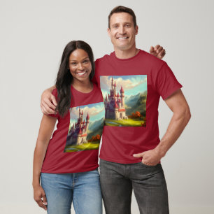T-shirt Imaginaire Château Joyeux Paysage 1