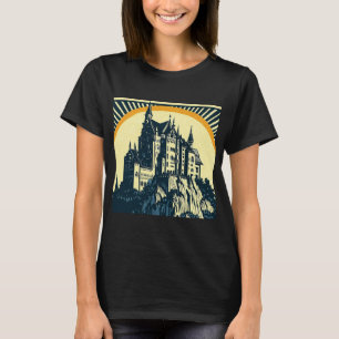 T-shirt Imaginaire Château médiéval - Décor de bois 3